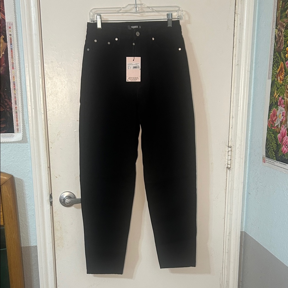 Missguided Black Skinny Jeans